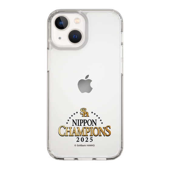 スリムプロテクションケース［ 福岡ソフトバンクホークス - NIPPON CHAMPIONS 2025 ロゴ - クリア ］