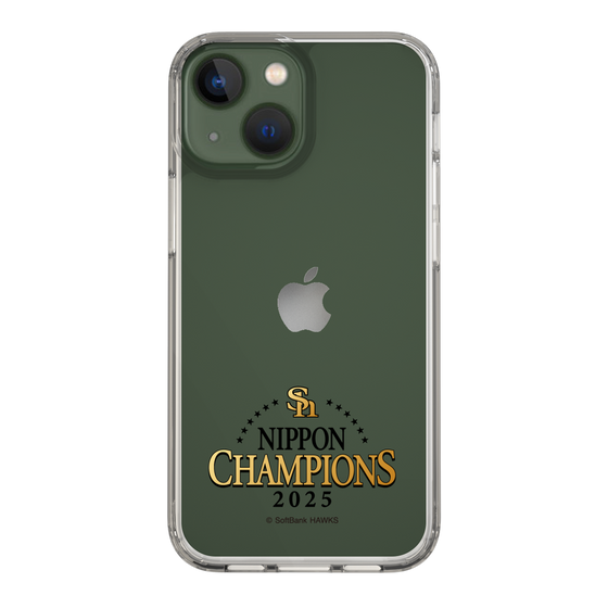 スリムプロテクションケース［ 福岡ソフトバンクホークス - NIPPON CHAMPIONS 2025 ロゴ - クリア ］