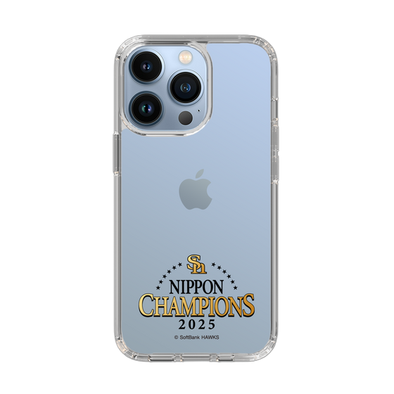 スリムプロテクションケース［ 福岡ソフトバンクホークス - NIPPON CHAMPIONS 2025 ロゴ - クリア ］