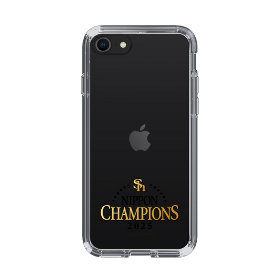 スリムプロテクションケース［ 福岡ソフトバンクホークス - NIPPON CHAMPIONS 2025 ロゴ - クリア ］