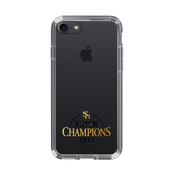 スリムプロテクションケース［ 福岡ソフトバンクホークス - NIPPON CHAMPIONS 2025 ロゴ - クリア ］