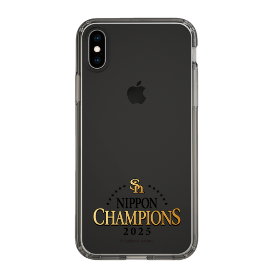 スリムプロテクションケース［ 福岡ソフトバンクホークス - NIPPON CHAMPIONS 2025 ロゴ - クリア ］