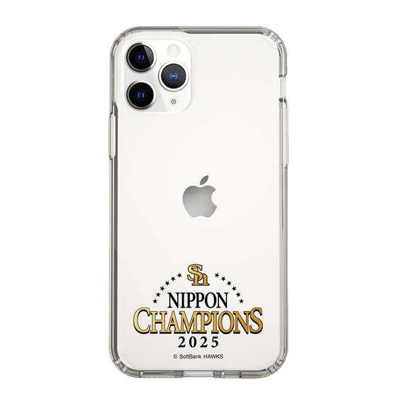 スリムプロテクションケース［ 福岡ソフトバンクホークス - NIPPON CHAMPIONS 2025 ロゴ - クリア ］