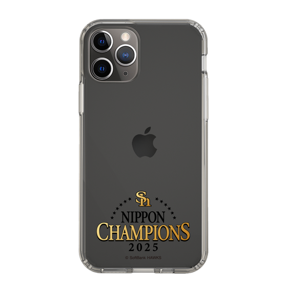 スリムプロテクションケース［ 福岡ソフトバンクホークス - NIPPON CHAMPIONS 2025 ロゴ - クリア ］