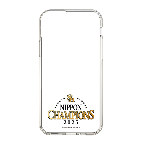 スリムプロテクションケース［ 福岡ソフトバンクホークス - NIPPON CHAMPIONS 2025 ロゴ - クリア ］