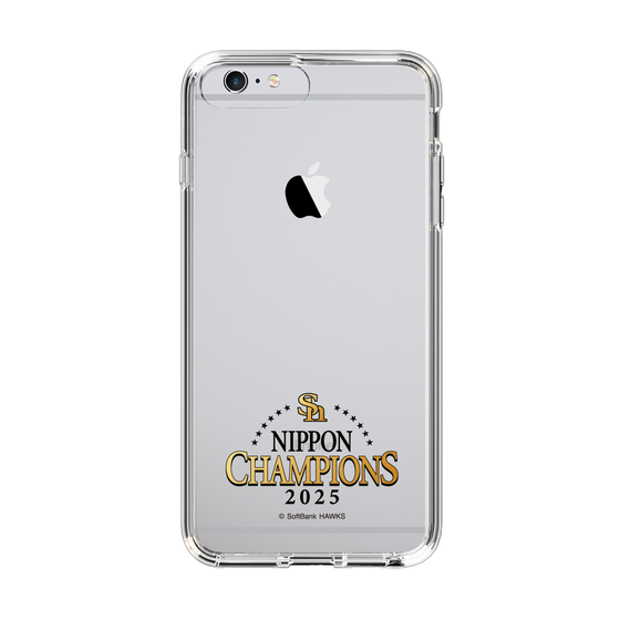 スリムプロテクションケース［ 福岡ソフトバンクホークス - NIPPON CHAMPIONS 2025 ロゴ - クリア ］