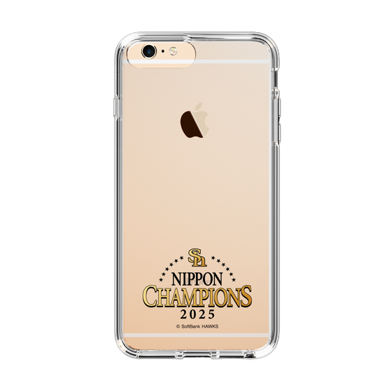 スリムプロテクションケース［ 福岡ソフトバンクホークス - NIPPON CHAMPIONS 2025 ロゴ - クリア ］
