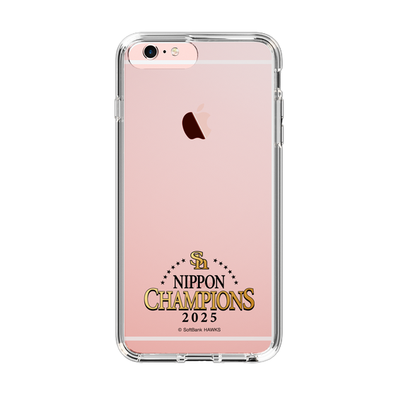 スリムプロテクションケース［ 福岡ソフトバンクホークス - NIPPON CHAMPIONS 2025 ロゴ - クリア ］