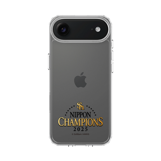 スリムプロテクションケース［ 福岡ソフトバンクホークス - NIPPON CHAMPIONS 2025 ロゴ - クリア ］