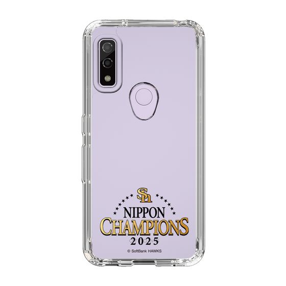 スリムプロテクションケース［ 福岡ソフトバンクホークス - NIPPON CHAMPIONS 2025 ロゴ - クリア ］