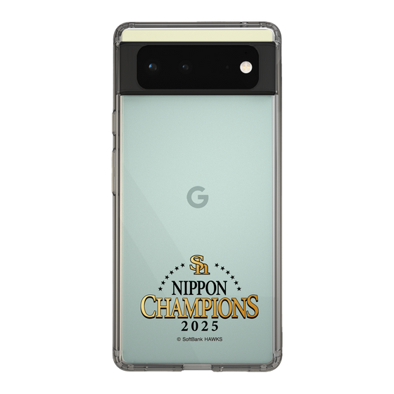 スリムプロテクションケース［ 福岡ソフトバンクホークス - NIPPON CHAMPIONS 2025 ロゴ - クリア ］