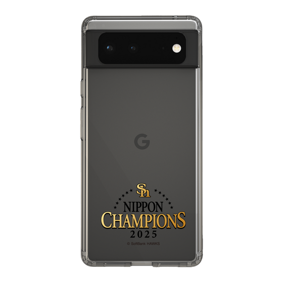 スリムプロテクションケース［ 福岡ソフトバンクホークス - NIPPON CHAMPIONS 2025 ロゴ - クリア ］