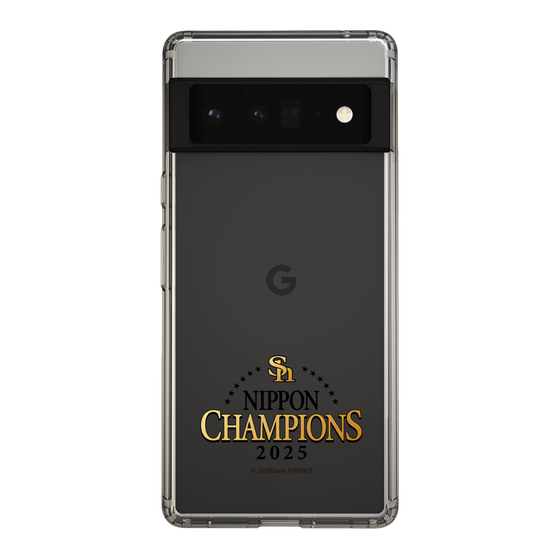スリムプロテクションケース［ 福岡ソフトバンクホークス - NIPPON CHAMPIONS 2025 ロゴ - クリア ］