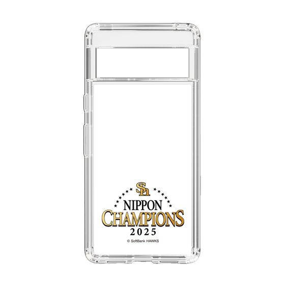 スリムプロテクションケース［ 福岡ソフトバンクホークス - NIPPON CHAMPIONS 2025 ロゴ - クリア ］