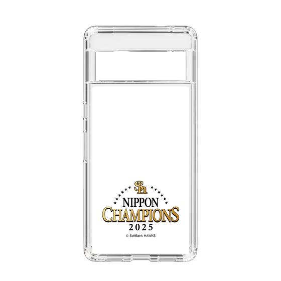 スリムプロテクションケース［ 福岡ソフトバンクホークス - NIPPON CHAMPIONS 2025 ロゴ - クリア ］