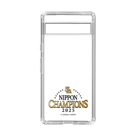 スリムプロテクションケース［ 福岡ソフトバンクホークス - NIPPON CHAMPIONS 2025 ロゴ - クリア ］