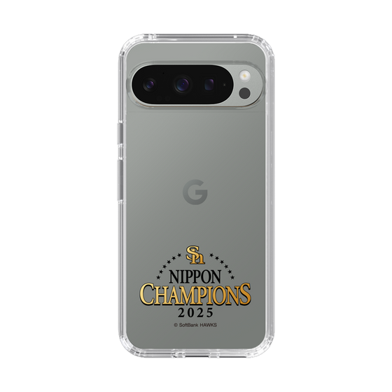 スリムプロテクションケース［ 福岡ソフトバンクホークス - NIPPON CHAMPIONS 2025 ロゴ - クリア ］