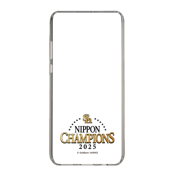 スリムプロテクションケース［ 福岡ソフトバンクホークス - NIPPON CHAMPIONS 2025 ロゴ - クリア ］