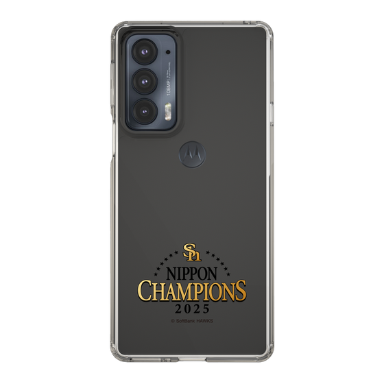 スリムプロテクションケース［ 福岡ソフトバンクホークス - NIPPON CHAMPIONS 2025 ロゴ - クリア ］