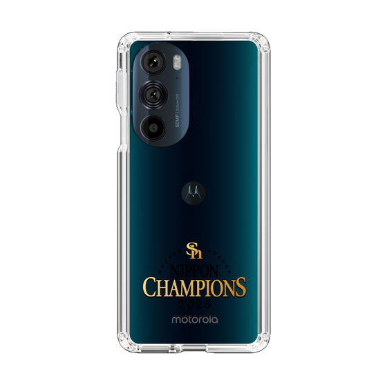 スリムプロテクションケース［ 福岡ソフトバンクホークス - NIPPON CHAMPIONS 2025 ロゴ - クリア ］