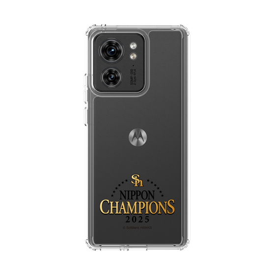 スリムプロテクションケース［ 福岡ソフトバンクホークス - NIPPON CHAMPIONS 2025 ロゴ - クリア ］