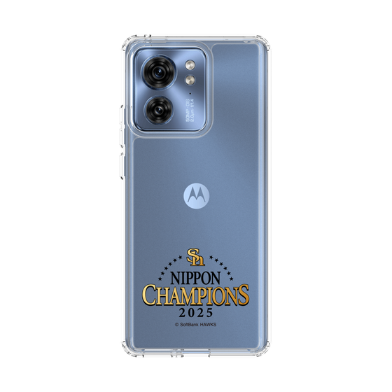 スリムプロテクションケース［ 福岡ソフトバンクホークス - NIPPON CHAMPIONS 2025 ロゴ - クリア ］