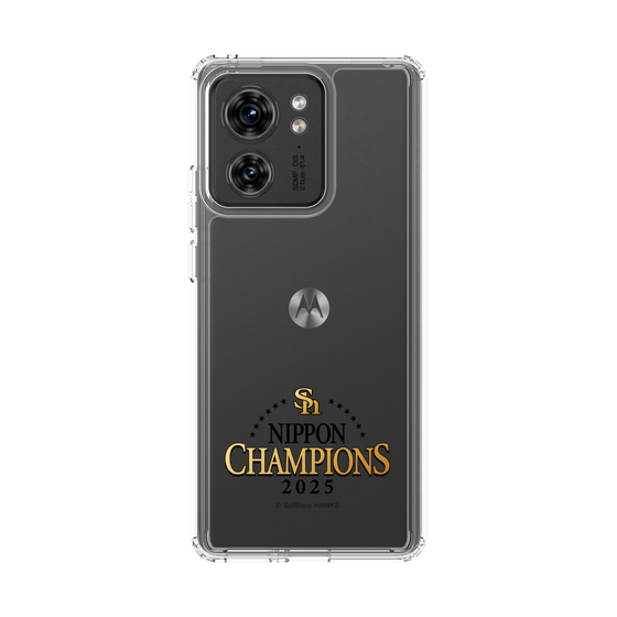 スリムプロテクションケース［ 福岡ソフトバンクホークス - NIPPON CHAMPIONS 2025 ロゴ - クリア ］