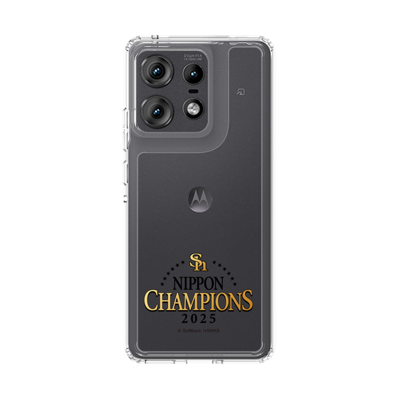 スリムプロテクションケース［ 福岡ソフトバンクホークス - NIPPON CHAMPIONS 2025 ロゴ - クリア ］