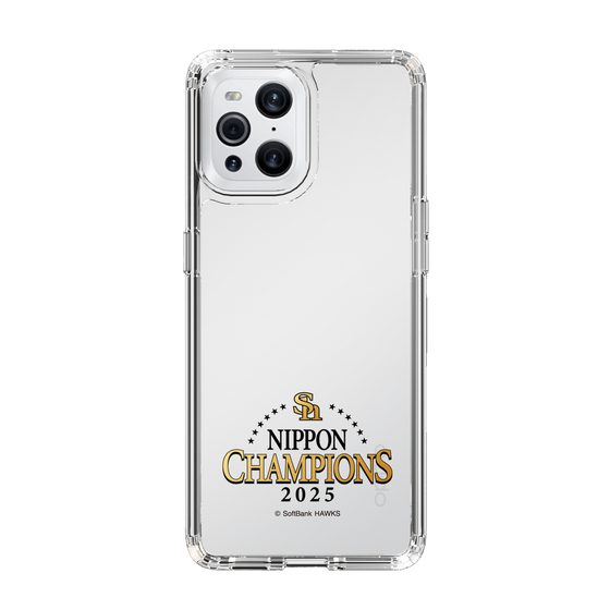 スリムプロテクションケース［ 福岡ソフトバンクホークス - NIPPON CHAMPIONS 2025 ロゴ - クリア ］