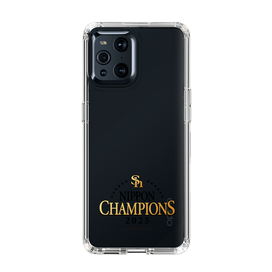 スリムプロテクションケース［ 福岡ソフトバンクホークス - NIPPON CHAMPIONS 2025 ロゴ - クリア ］