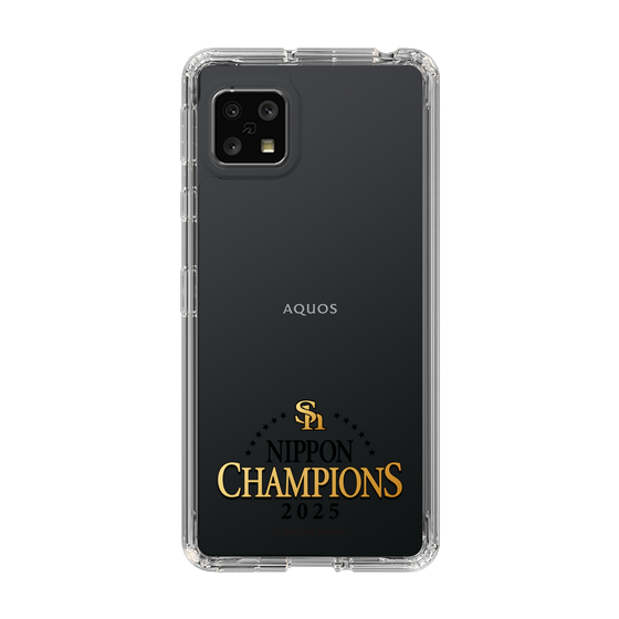スリムプロテクションケース［ 福岡ソフトバンクホークス - NIPPON CHAMPIONS 2025 ロゴ - クリア ］