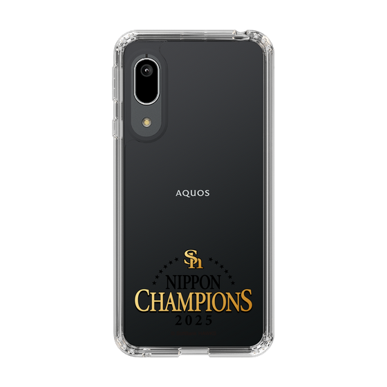 スリムプロテクションケース［ 福岡ソフトバンクホークス - NIPPON CHAMPIONS 2025 ロゴ - クリア ］