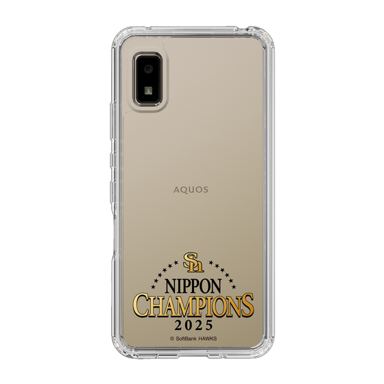 スリムプロテクションケース［ 福岡ソフトバンクホークス - NIPPON CHAMPIONS 2025 ロゴ - クリア ］