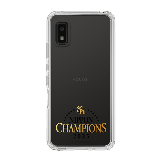 スリムプロテクションケース［ 福岡ソフトバンクホークス - NIPPON CHAMPIONS 2025 ロゴ - クリア ］
