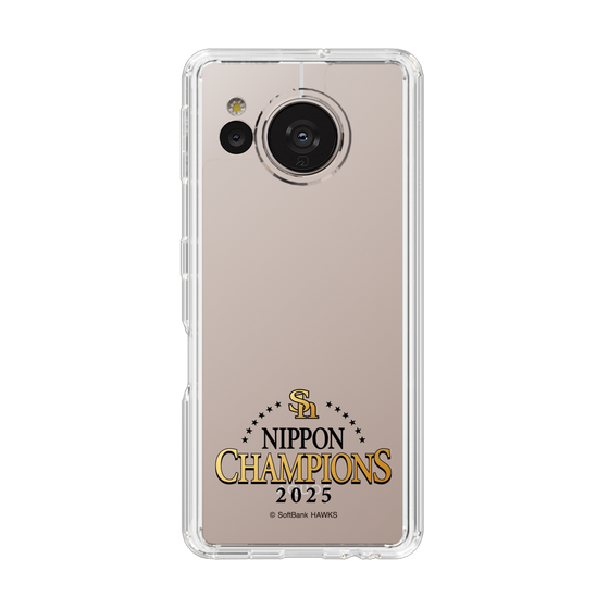 スリムプロテクションケース［ 福岡ソフトバンクホークス - NIPPON CHAMPIONS 2025 ロゴ - クリア ］