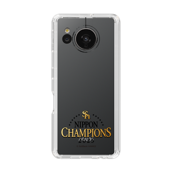 スリムプロテクションケース［ 福岡ソフトバンクホークス - NIPPON CHAMPIONS 2025 ロゴ - クリア ］