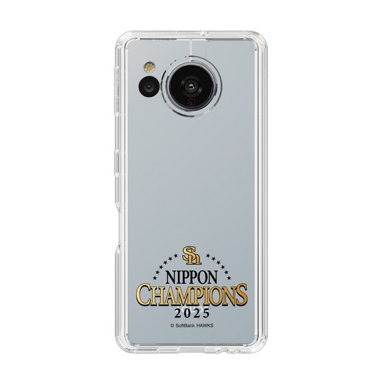 スリムプロテクションケース［ 福岡ソフトバンクホークス - NIPPON CHAMPIONS 2025 ロゴ - クリア ］
