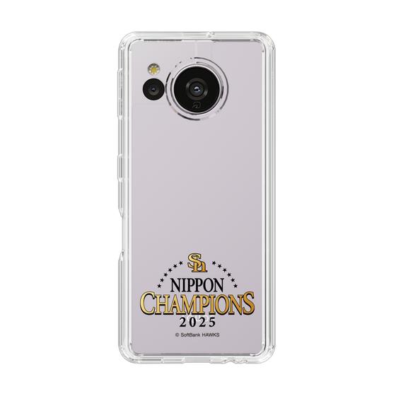 スリムプロテクションケース［ 福岡ソフトバンクホークス - NIPPON CHAMPIONS 2025 ロゴ - クリア ］