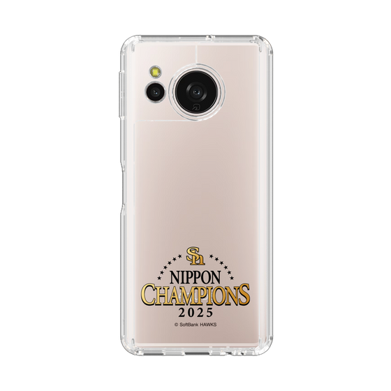 スリムプロテクションケース［ 福岡ソフトバンクホークス - NIPPON CHAMPIONS 2025 ロゴ - クリア ］