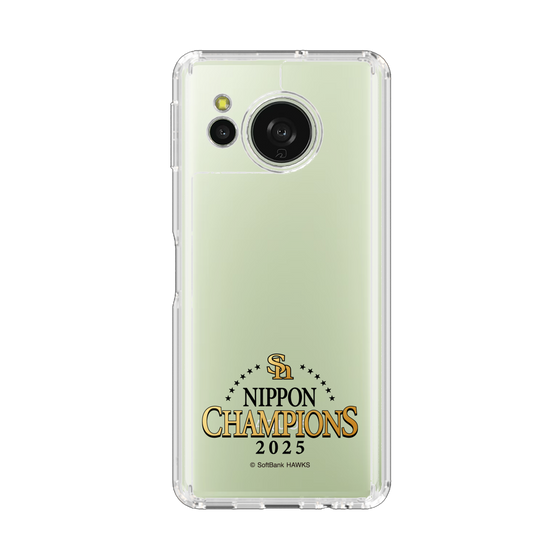 スリムプロテクションケース［ 福岡ソフトバンクホークス - NIPPON CHAMPIONS 2025 ロゴ - クリア ］
