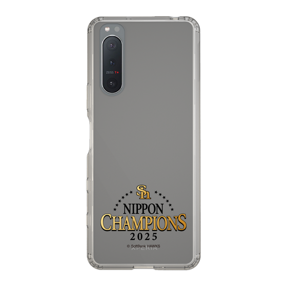 スリムプロテクションケース［ 福岡ソフトバンクホークス - NIPPON CHAMPIONS 2025 ロゴ - クリア ］