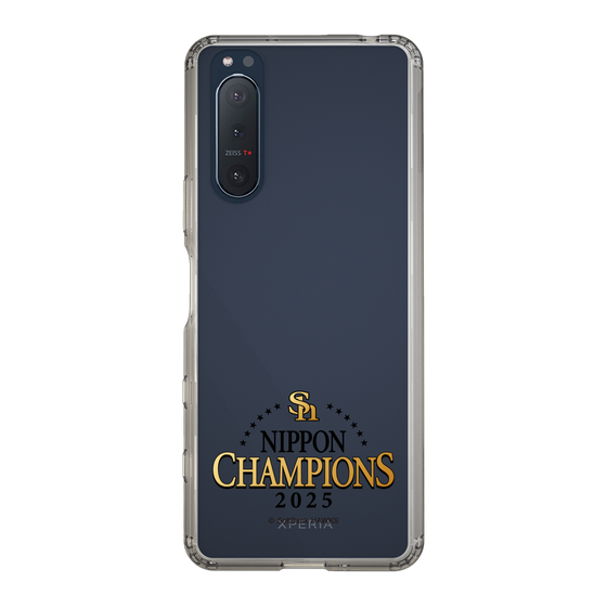 スリムプロテクションケース［ 福岡ソフトバンクホークス - NIPPON CHAMPIONS 2025 ロゴ - クリア ］