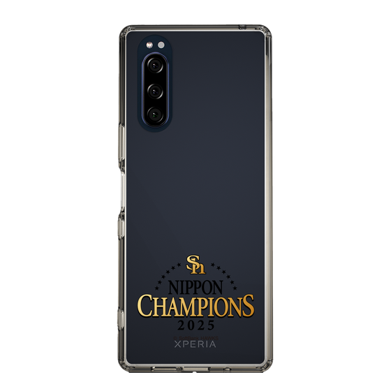 スリムプロテクションケース［ 福岡ソフトバンクホークス - NIPPON CHAMPIONS 2025 ロゴ - クリア ］