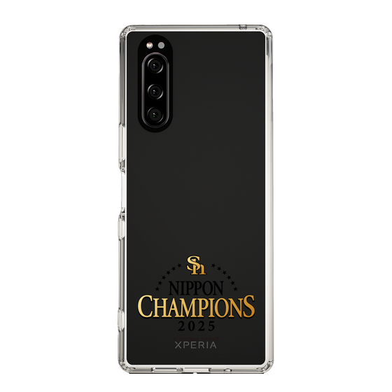 スリムプロテクションケース［ 福岡ソフトバンクホークス - NIPPON CHAMPIONS 2025 ロゴ - クリア ］