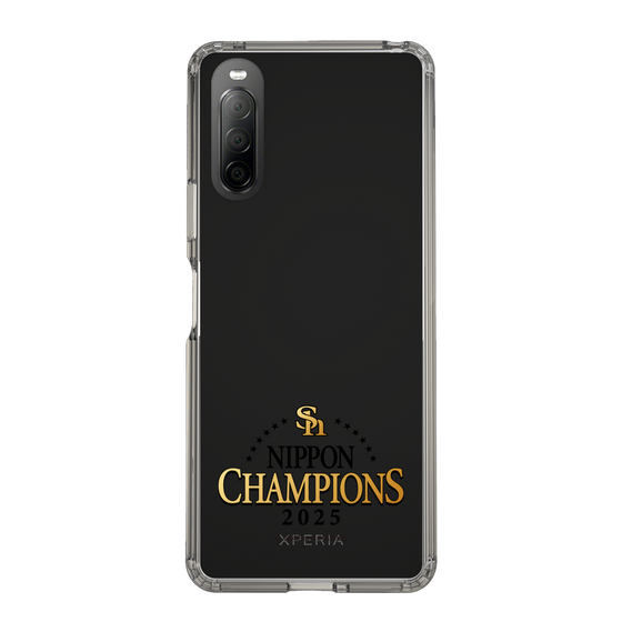 スリムプロテクションケース［ 福岡ソフトバンクホークス - NIPPON CHAMPIONS 2025 ロゴ - クリア ］