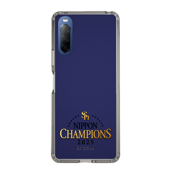 スリムプロテクションケース［ 福岡ソフトバンクホークス - NIPPON CHAMPIONS 2025 ロゴ - クリア ］