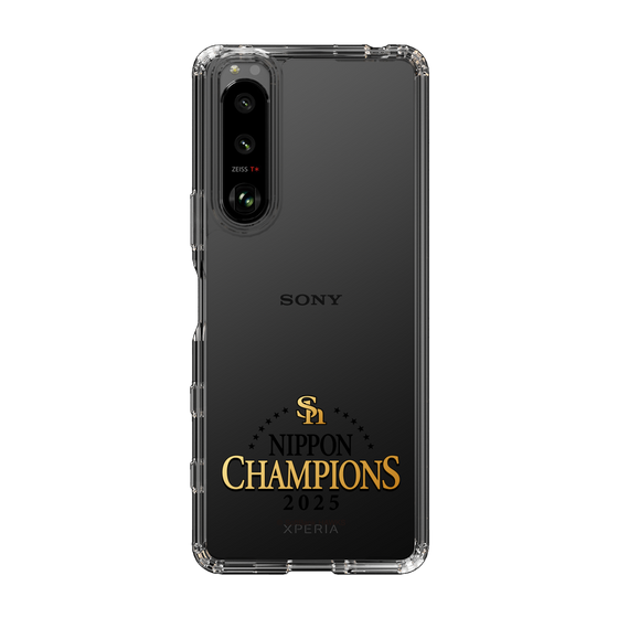 スリムプロテクションケース［ 福岡ソフトバンクホークス - NIPPON CHAMPIONS 2025 ロゴ - クリア ］