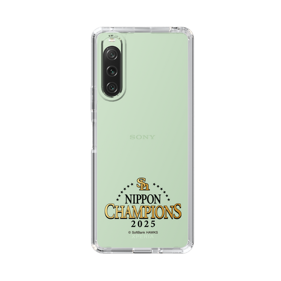 スリムプロテクションケース［ 福岡ソフトバンクホークス - NIPPON CHAMPIONS 2025 ロゴ - クリア ］