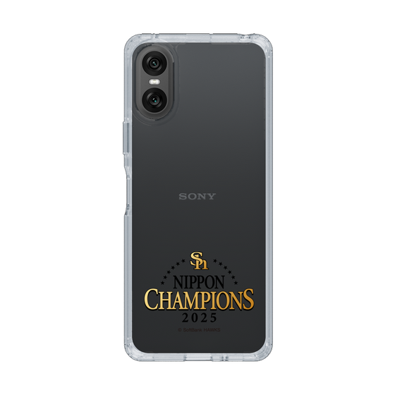 スリムプロテクションケース［ 福岡ソフトバンクホークス - NIPPON CHAMPIONS 2025 ロゴ - クリア ］