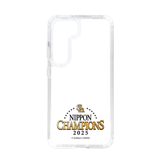 スリムプロテクションケース［ 福岡ソフトバンクホークス - NIPPON CHAMPIONS 2025 ロゴ - クリア ］